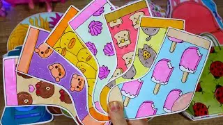 НОСОЧКИ 🧦🍒 Бумажные Сюрпризы 🍒 Новая коллекция 🌸 Распаковка / Nyuta Play