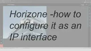 [KNX - EN] Horizone - How to configure it as an IP interface