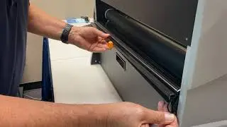 Cold Laminator Cutter Bar Install