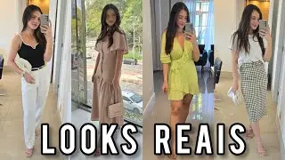 7 Looks Reais para Sair e Trabalhar em Grande Estilo | Versatilidade para a Semana Toda