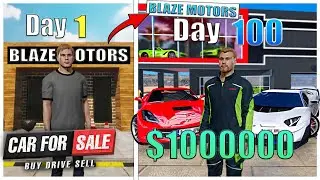 I Played 100 Days In CAR FOR SALE🤑😎|  HINDI P-1