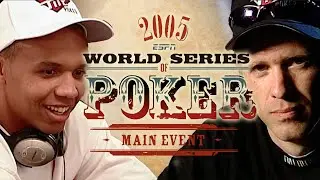 World Series of Poker Main Event 2005 Day 2 with Phil Ivey & Layne Flack 