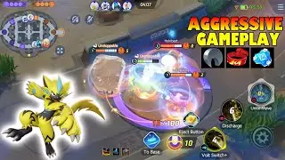 Zeraora Best Build | Zeraora Pokemon Expert Gameplay | POKEMON UNITE