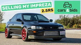 SELLING MY IMPREZA 2.5RS GC8 ON CARS & BIDS!