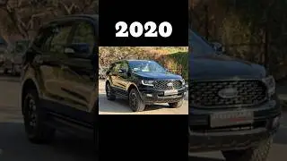 😈 Evolution of Ford Endeavour  [2003~2023] 🔥,#fortuner #fortuner #offroad #landrover #bolerol
