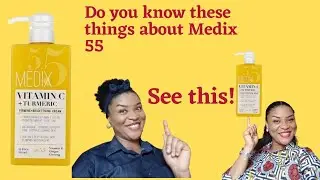 REVIEW ON MEDIX 55 LOTION WITH TURMERIC AND VITAMIN C+ HOW BEST TO USE. 