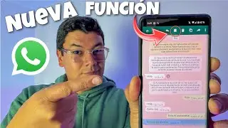 🤔WHATSAPP! la ÚLTIMA NOVEDAD 🟢 [Conservar en el CHAT] #whatsapp