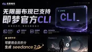 不卡人脸认证！即梦高级会员积分有救了，无限画布支持CLI调用积分生成Seedance2.0，新增360全景图功能，RunningHub/火山引擎，开源免费下载