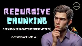 Recursive Chunking Strategy | RAG Chunking | Langchain RecursiveCharacterTextSplitter | LLM | Gen AI