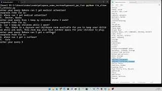 ask a question about a room names (open ai api)