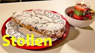 Stollen relleno con mazapán   técnicas de amasado manual profesional