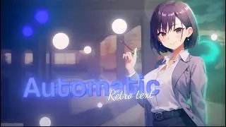 Alight Motion Full Retro Style Tutorial 