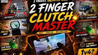 Only 2 Fingers… Still Dominating BGMI 😈