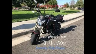American Lifan KPMini 150cc Assembly/Ride/Review #americanlifan #kpmini #kpmini150 #gromkiller #grom