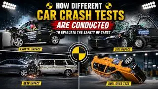 How Different Car Crash Tests are Conducted to Evaluate the Safety of Cars?