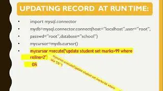 connecting python with mysql part 1
