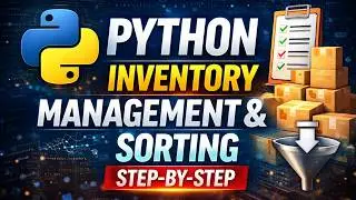 Build an Inventory System in Python (Sorting Included)