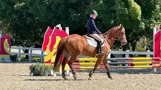 FOURTH PLACE IN THE .65M PUDDLE JUMPERS (Friday 9/15/23)