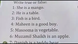 Simple sentences