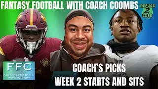 Coach’s Picks | Week 2 Starts and Sits