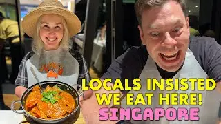 Locals Insisted We Eat Here! | Trying Chilli Crab in Singapore 🦀