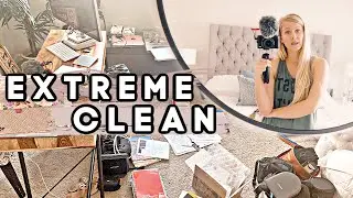 CLEAN and DECLUTTER with Me! Organizing My Office + WE ARE MOVING!