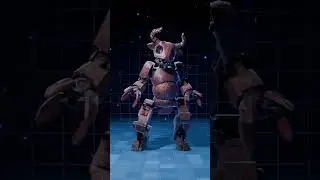 Animation bull CASE: Animatronics -Анимация быка CASE: Animatronics 