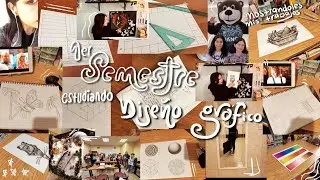 ⭐️Así fue mi PRIMER SEMESTRE ESTUDIANDO DISEÑO GRÁFICO🎨