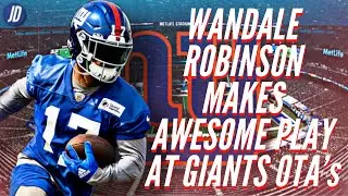 Wan’Dale Robinson STARS At Giants OTA Day 6!!!! Giants OTA Day 6 Recap! | New York Giants
