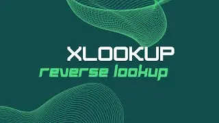XLOOKUP REVERSE LOOKUP