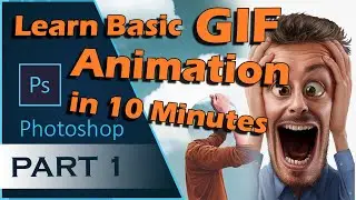 PART 1 - PHOTOSHOP | Learn Text Effect GIF Animation for beginners AMAZING!!!