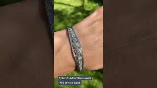Diamantarmband Weißgold