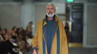 Silk Road Fashion show at London Fashion Week model  50