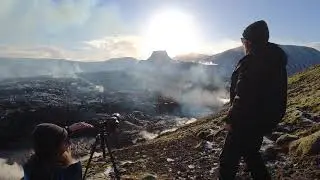 I WENT TO THE ACTIVE VOLCANO ERUPTION IN ICELAND!
