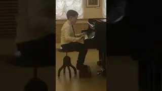 Прусов Егор. Ф. Бургмюллер Этюд Фа мажор 