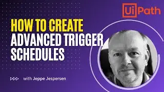 How to create Advanced Triggers in UiPath Orchestrator - Tutorial