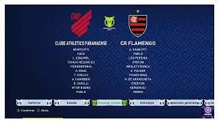 EFOOTBALL PES 2021 MENU BRAZIL😎PES JUANDRSGAMING