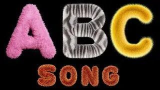 Fun Furry Letters ABC Alphabet Song for Kids | Learn the Alphabet with Fluffy Letters