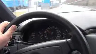 (HD) Supercharged Mercedes E42 AMG with Lovely V8 Sound !