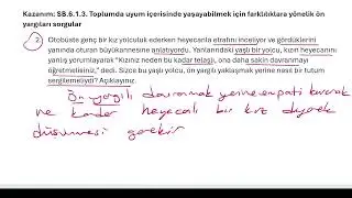 6.Sınıf Sosyal Bilgiler 1.Dönem 1.Yazılı
