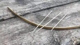 КАК СДЕЛАТЬ ЛУК И СТРЕЛЫ ДОМА