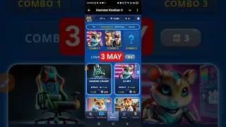 Hamster Kombat Game Dev Daily Combo | 3 May Hamster Kombat Daily Combo | Hamster Daily Combo