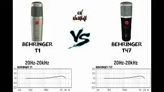#276 Behringer T1 vs Behringer T47 Studyo Mikrofon Özellik Karşılaştırma Videosu