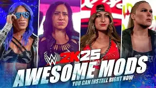 WWE 2K25 Amazing PC Mods To Install Right Now!