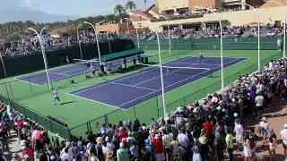 Novak Djokovic at Indian Wells 2024 : practice