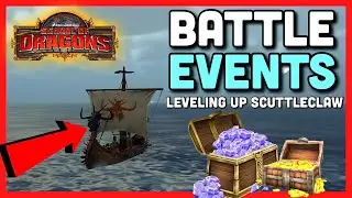 LEVELING UP MY DRAGON! | SoD Gold Battle Event [Chest Opening]  - School Of Dragons (SoD) Gameplay