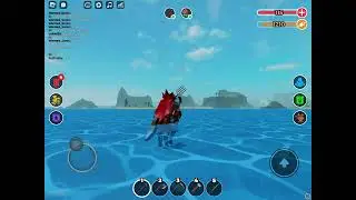 Checking out the underwater Update in The Survival Game Roblox