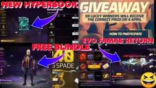 Indonesia Server New Hyperbook And Redeem Code With Free Bundle 🔥 ff indonesia server new event 🎯