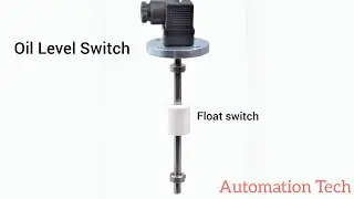 Oil Level Switch in Hindi | Float Switch | Gxworks 2 |GT Designer 3| PLC & HMI | Automation Tech