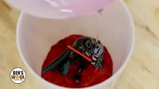 Making a Darth Vader Resin Night Lamp - A Tribute to Dave Prowse